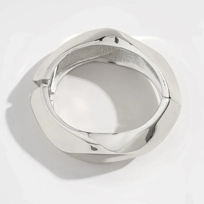 Exaggerated Chunk Cuff Bangle