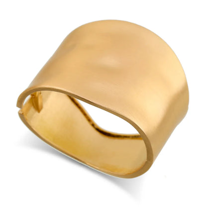 Bold Asymmetric Metal Bangle