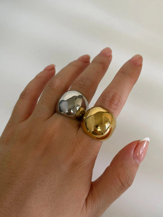 Bold Stackable Dome Ring