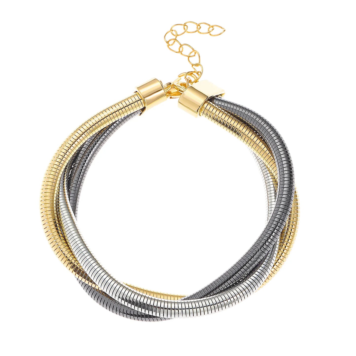 Exaggerated Snake Chain Jewelry Set