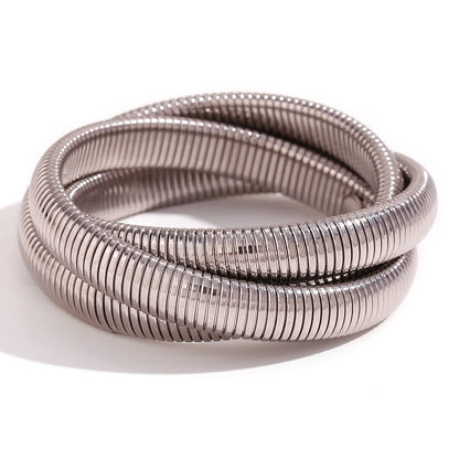 Minimalist Cuff Bangle Set