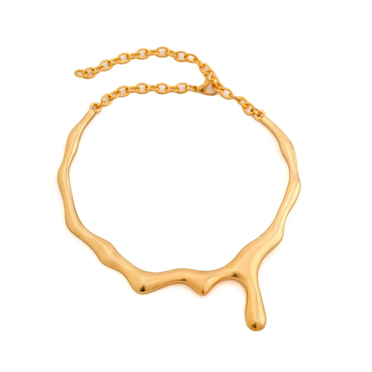 Geometric Torque Necklace & Earrings Set