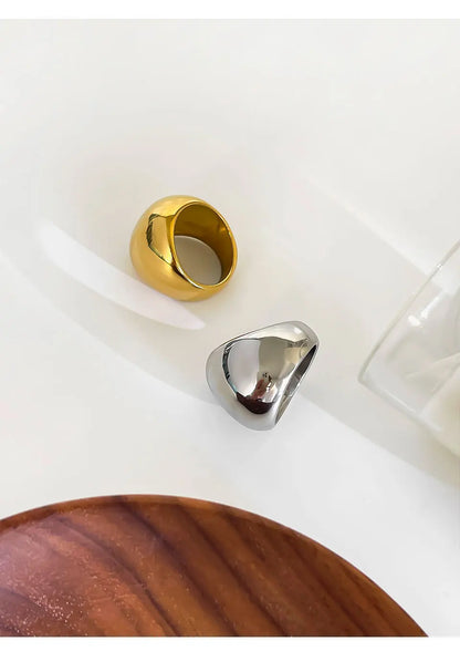 Bold Stackable Dome Ring