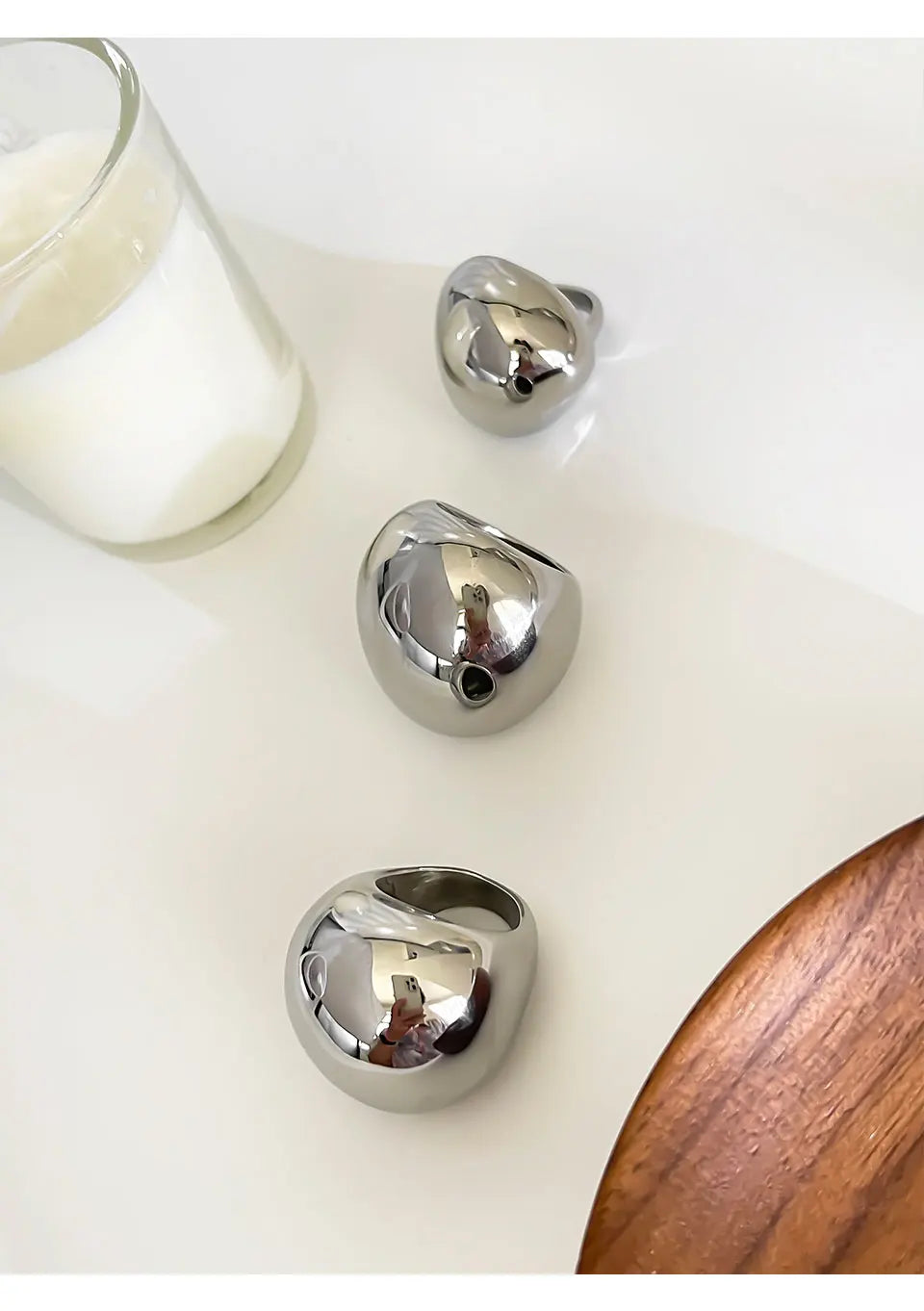 Chunky Polished Dome Ring