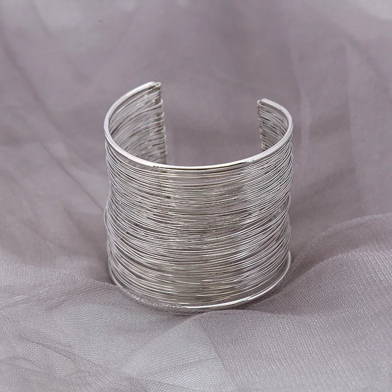 Exaggerated Wide Cuff Bangle