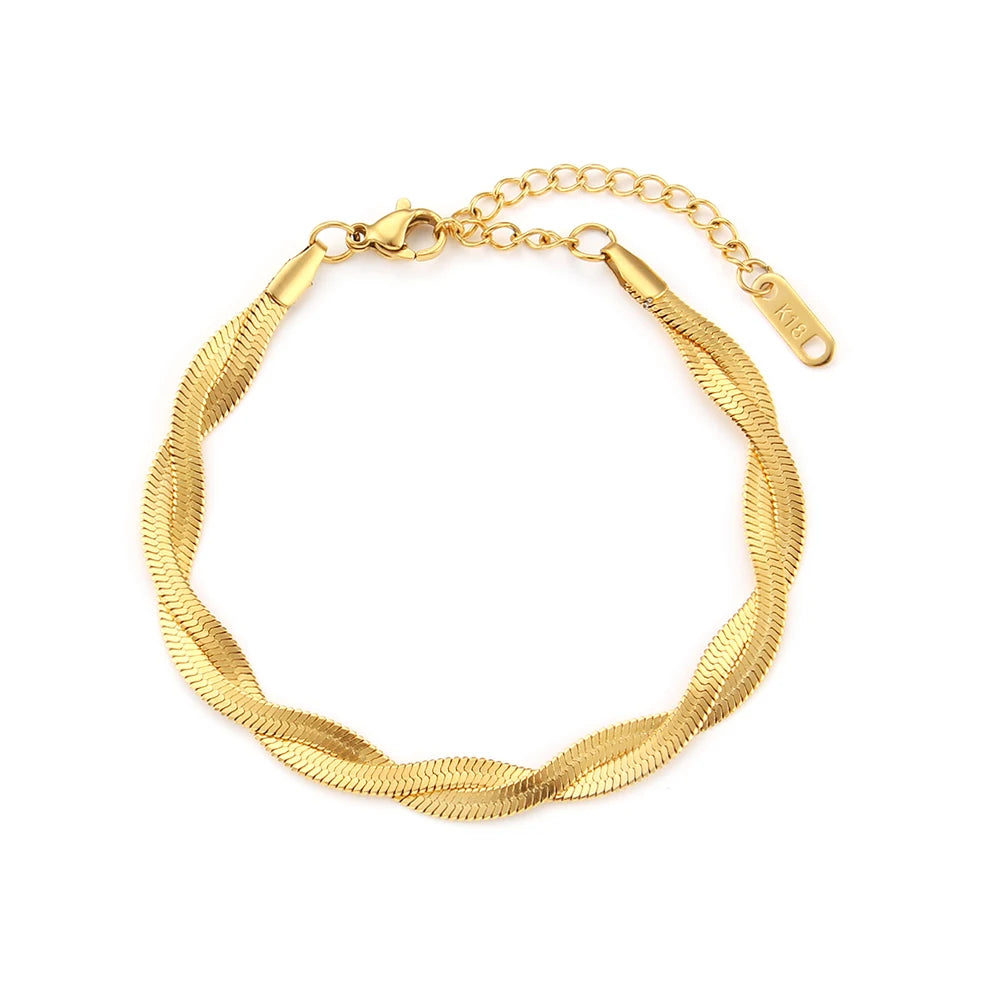 Modern Minimalist Chain Jewelry Set