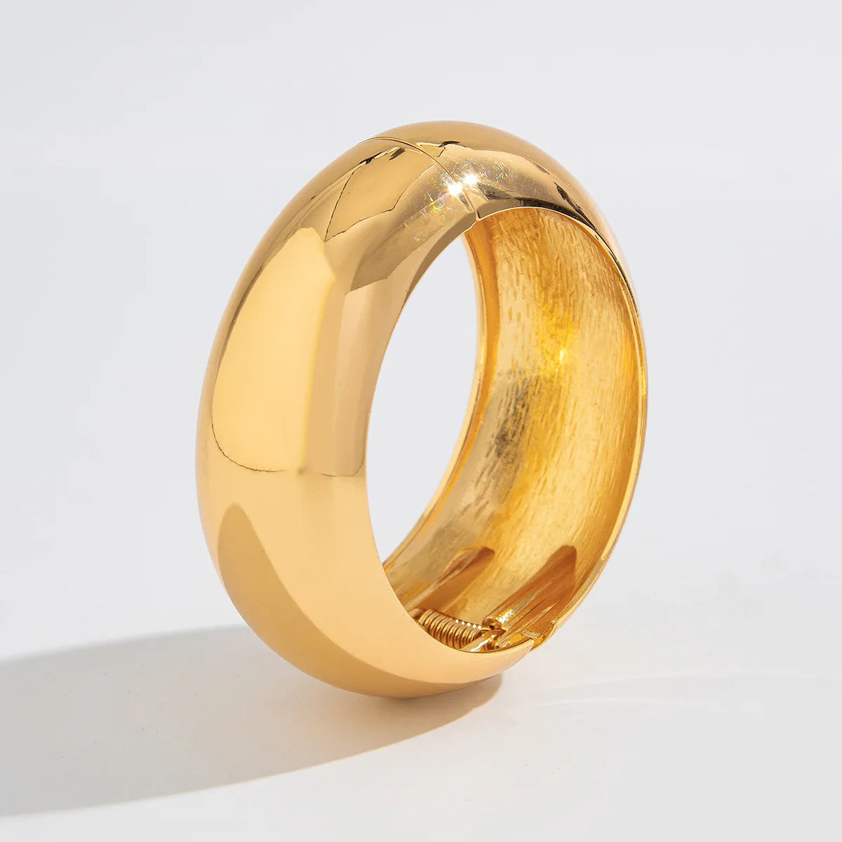 Bold Sculptural Cuff Bangle