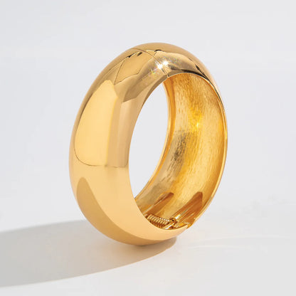 Bold Sculptural Cuff Bangle