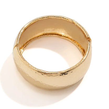 Bold Sculptural Cuff Bangle