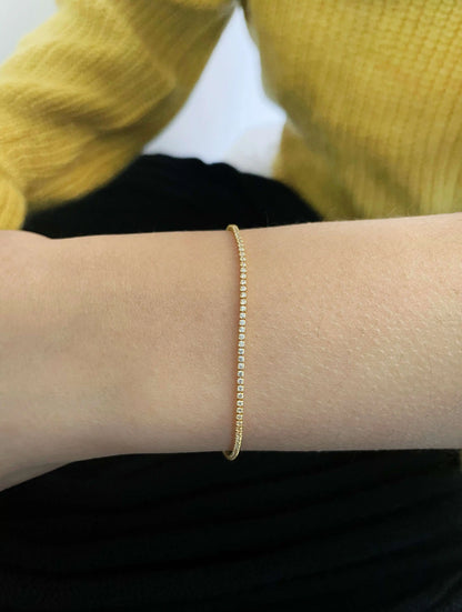 Elegant Zircon Tennis Chain Necklace