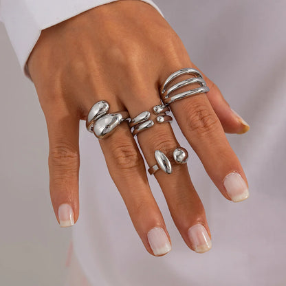 Exaggerated Chunk Cuff Bangle