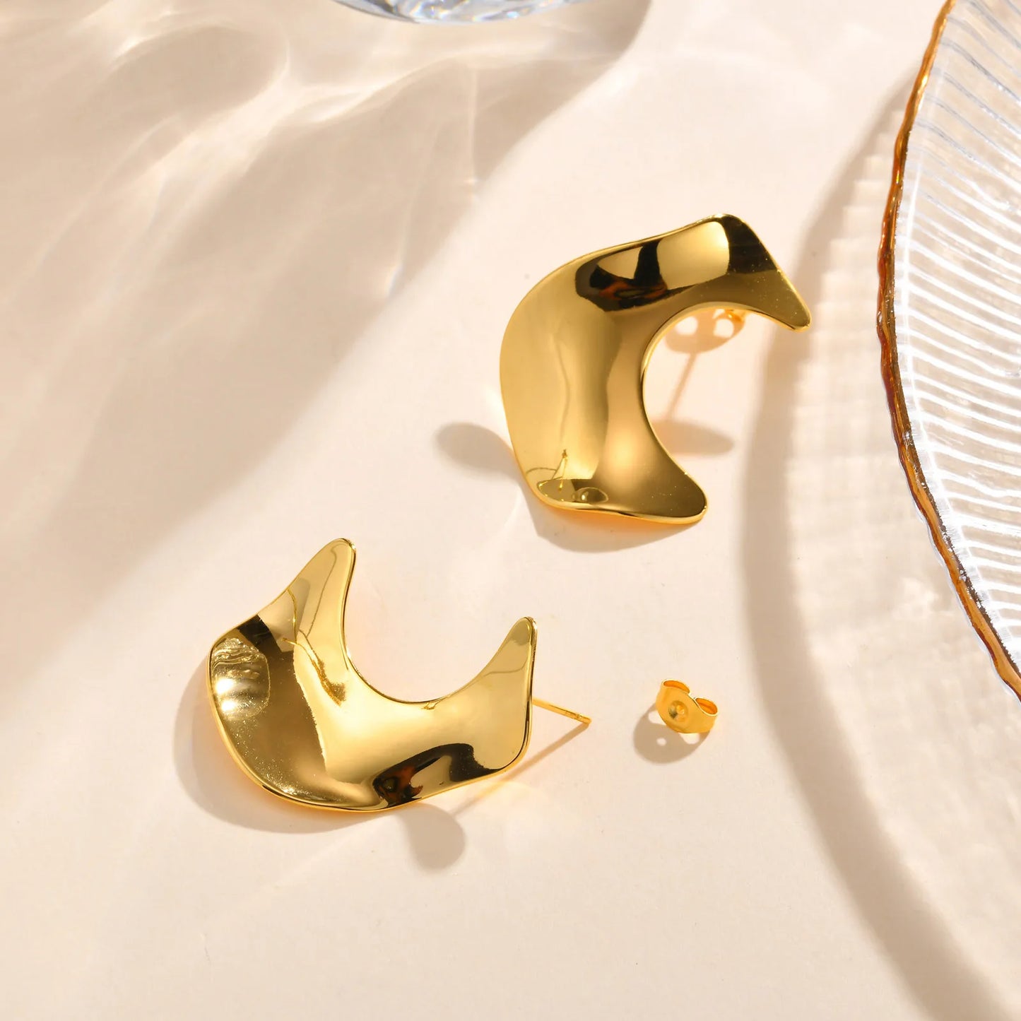 Geometric Stud Earrings