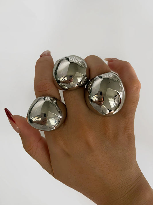 Chunky Polished Dome Ring