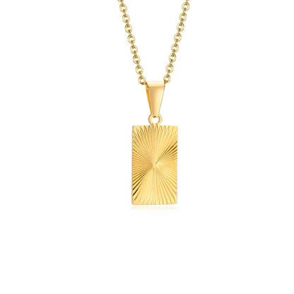 Sunburst Pendant Necklace