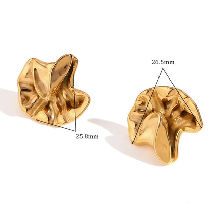 Contemporary Irregular Stud Earrings