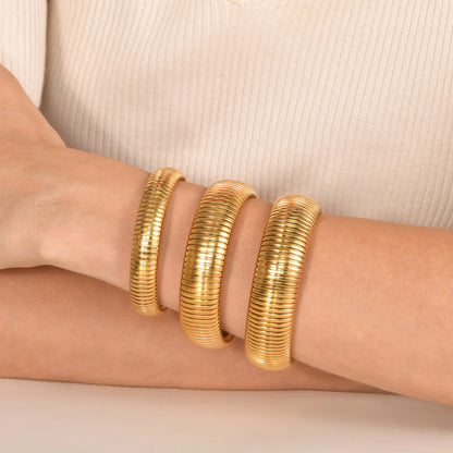 Stretch Link Bangle Bracelet