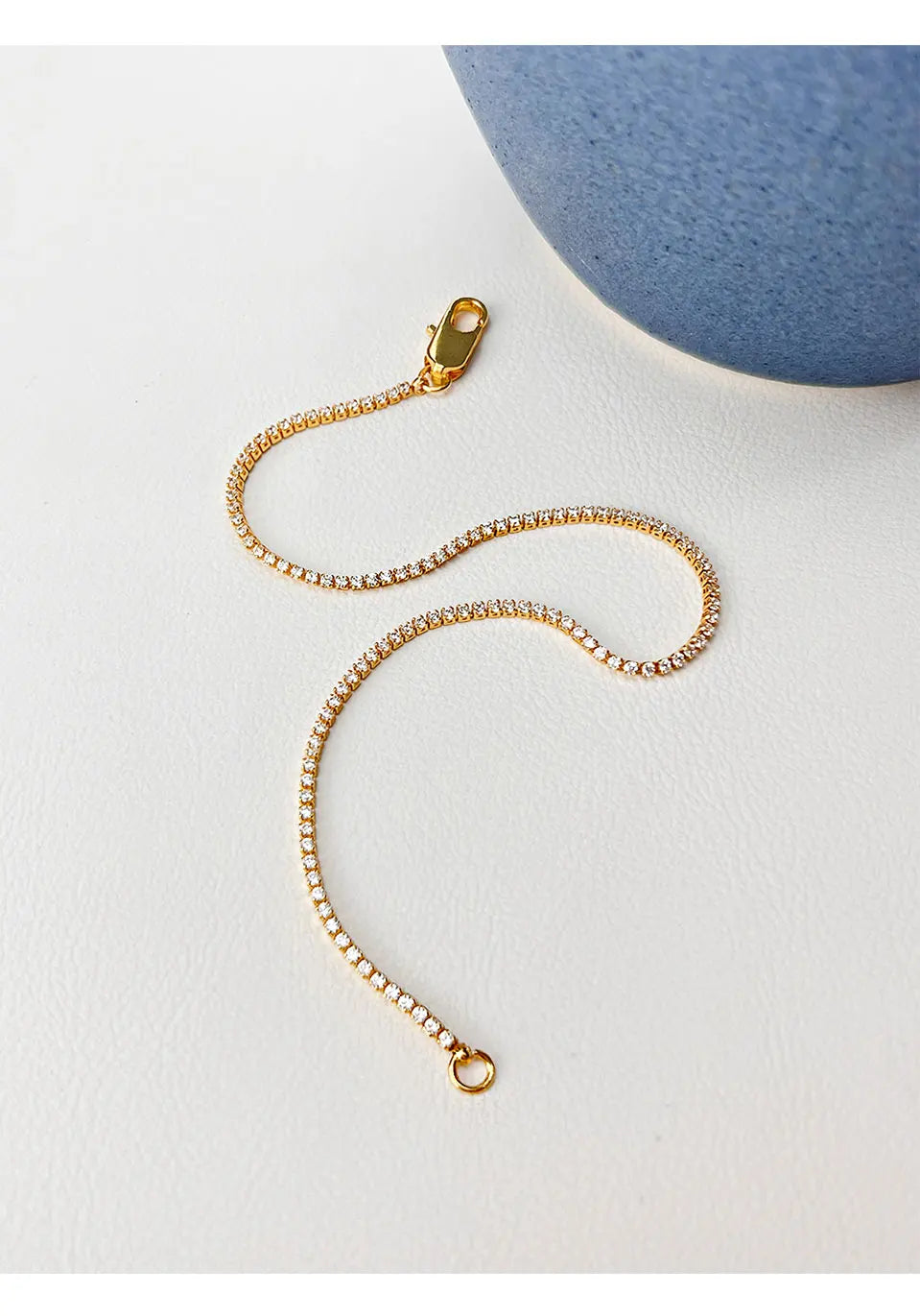 Elegant Zircon Tennis Chain Necklace