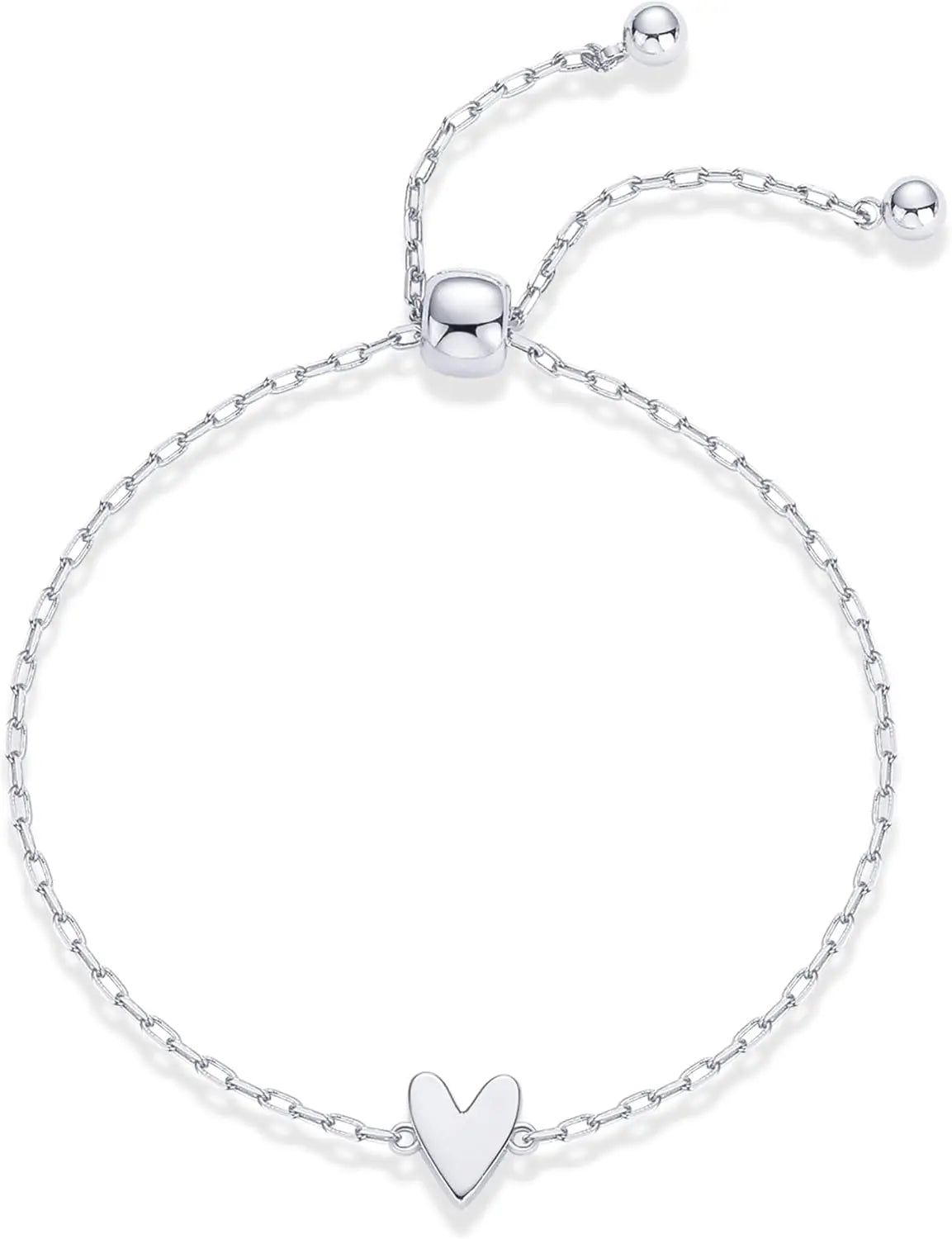 Matching Heart Charms Bracelet