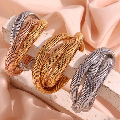 Minimalist Cuff Bangle Set