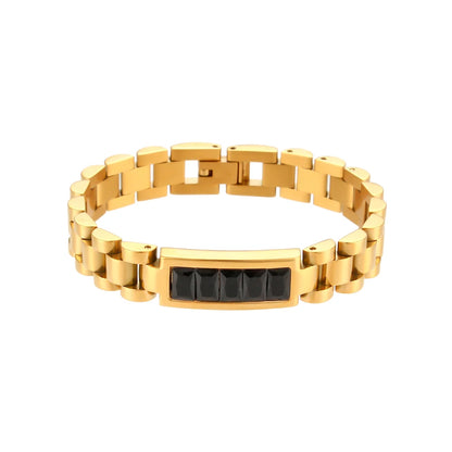 Elegant High-Resilience CZ Chain Bracelet