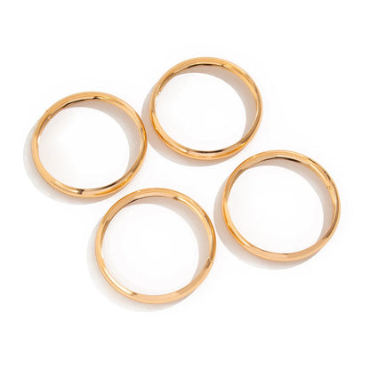 Minimalist Medium Wide Cuff Bangles