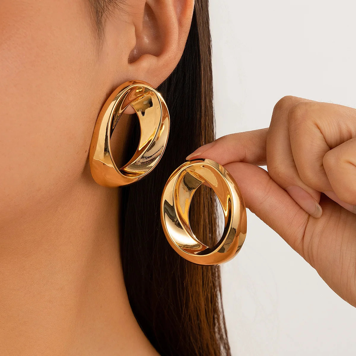 Geometric Water Drop Jewelry Set