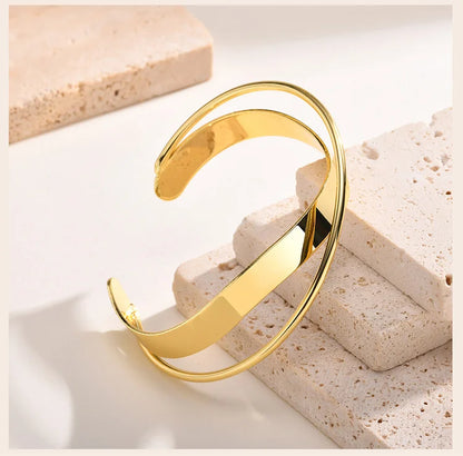 Classic Twisted Cuff Bangle