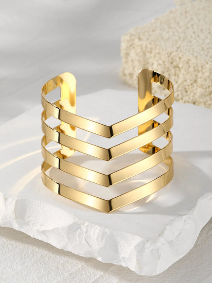 Leaf Cuff Bangle