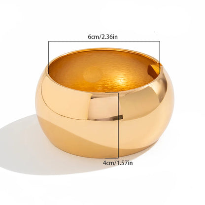 Bold Wood & Resin Geometric Bangles