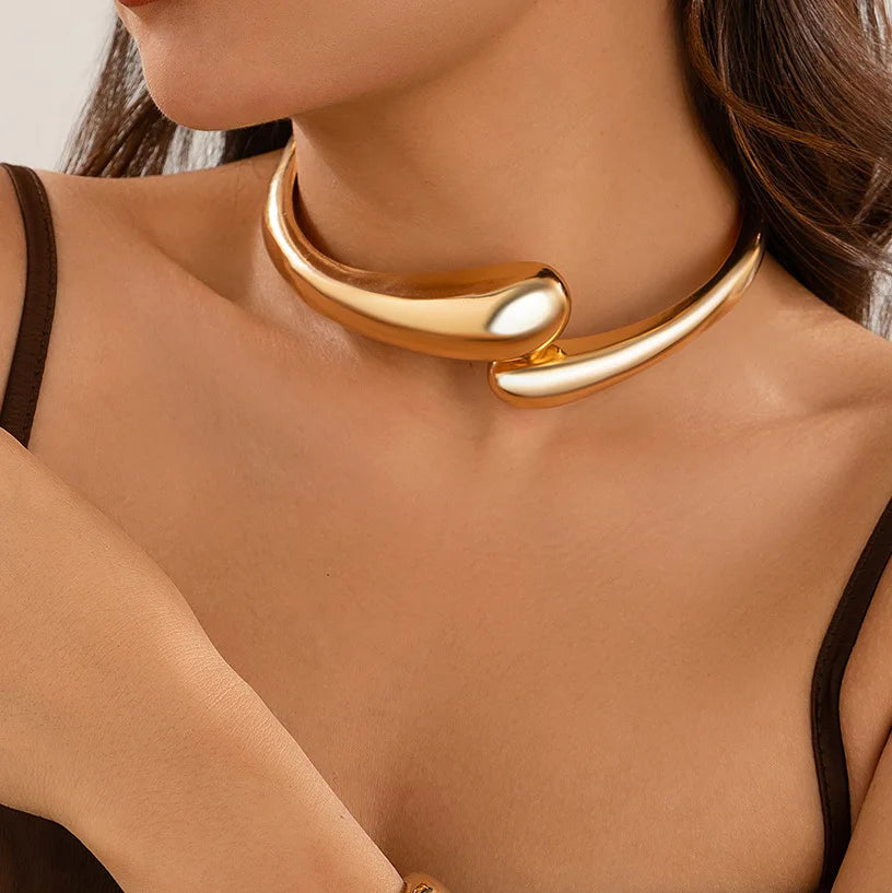 Geometric Water Drop Jewelry Set
