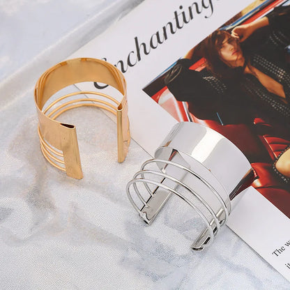 Exaggerated Wide Cuff Bangle