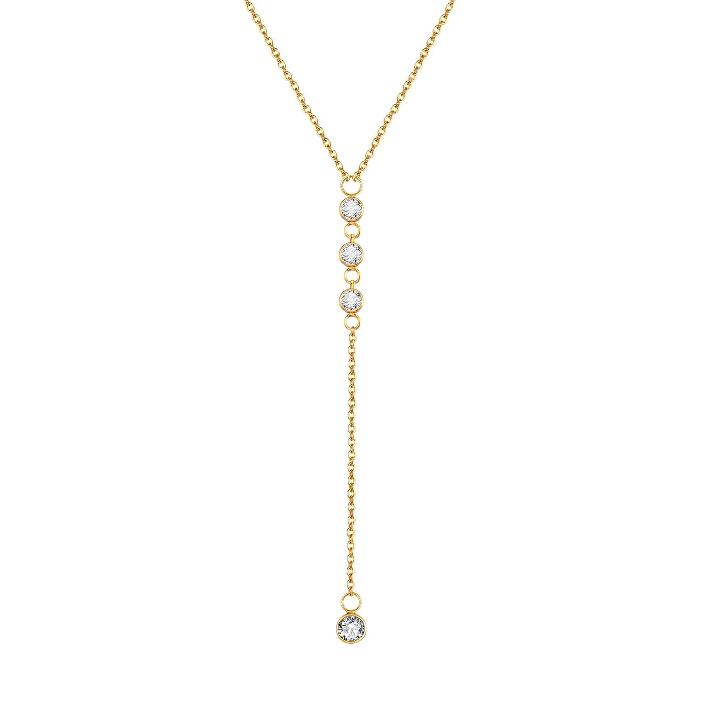 Layered Lariat Necklace