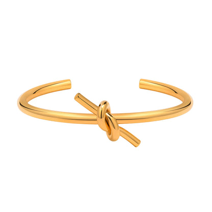 Knotted Cuff Bracelet