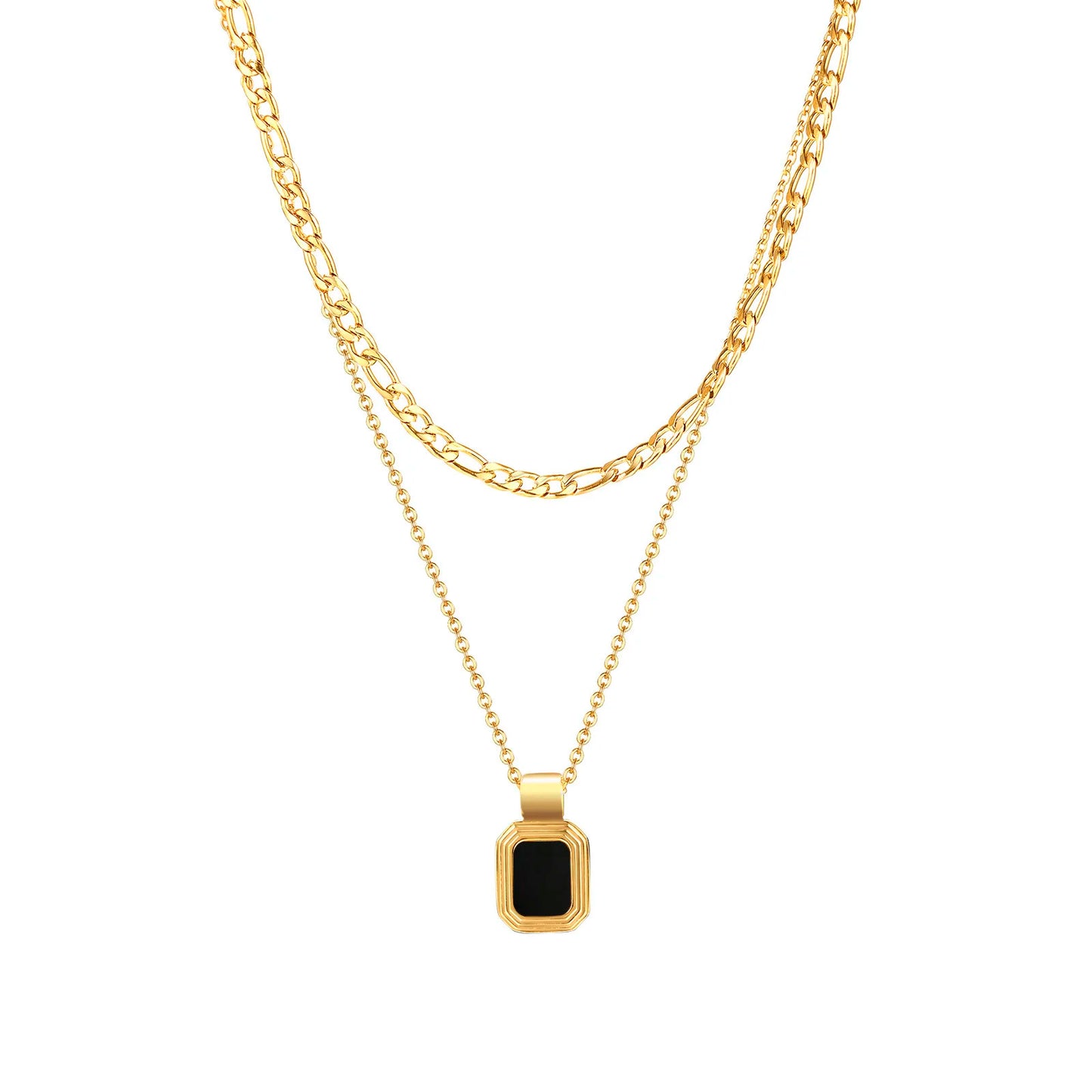 Square Pendant Necklace