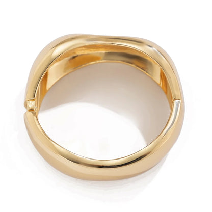 Bold Geometric Cuff Bangle