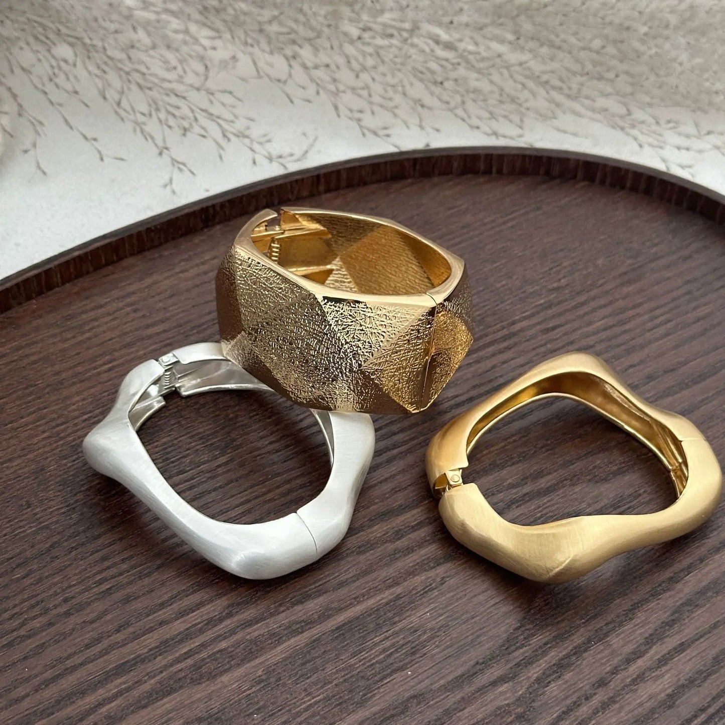 Roman-Inspired Statement Bangle