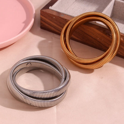 Minimalist Cuff Bangle Set
