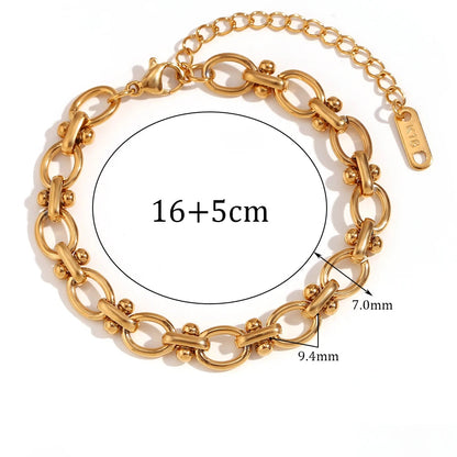 Minimalist Link Chain Bracelet