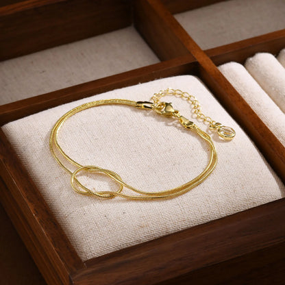 Love Knot Infinity Bracelet