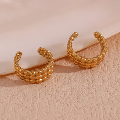 Elegant No-Piercing Clip-On Earrings