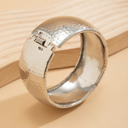 Exaggerated Irregular Wide Cuff Bangle