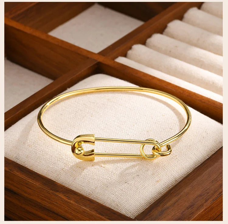 Pin Bangle Bracelet