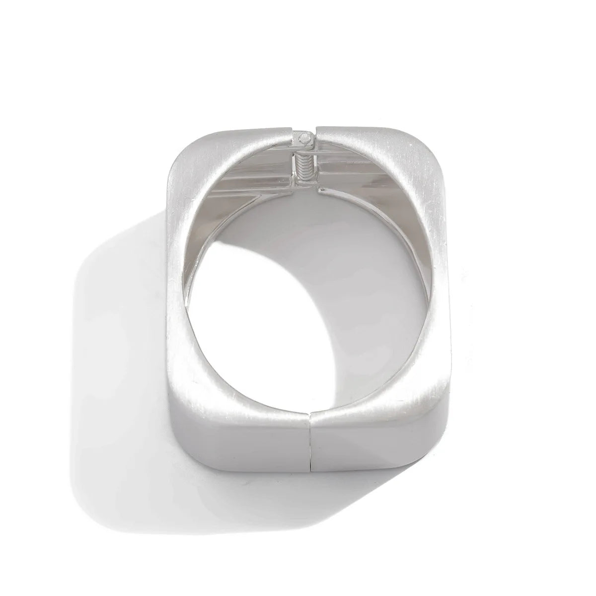 Bold Square Matte Cuff Bangle