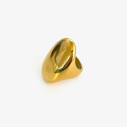 Neo-Gothic High-Polish Dome Ring