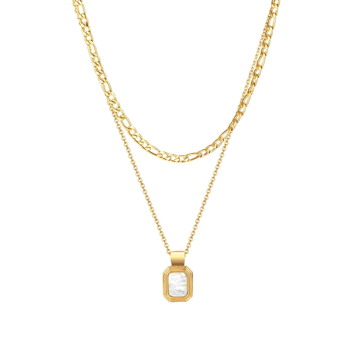 Square Pendant Necklace