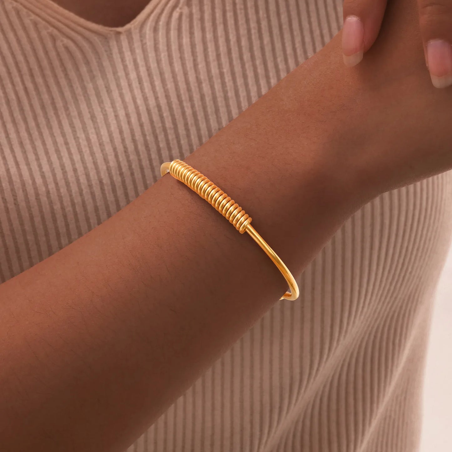 Modern Cuff Bangle