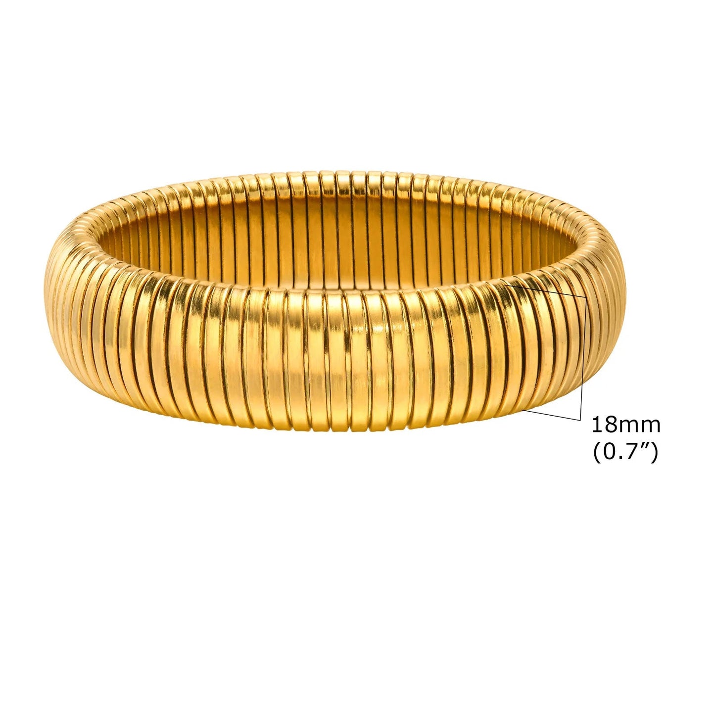 Stretch Link Bangle Bracelet