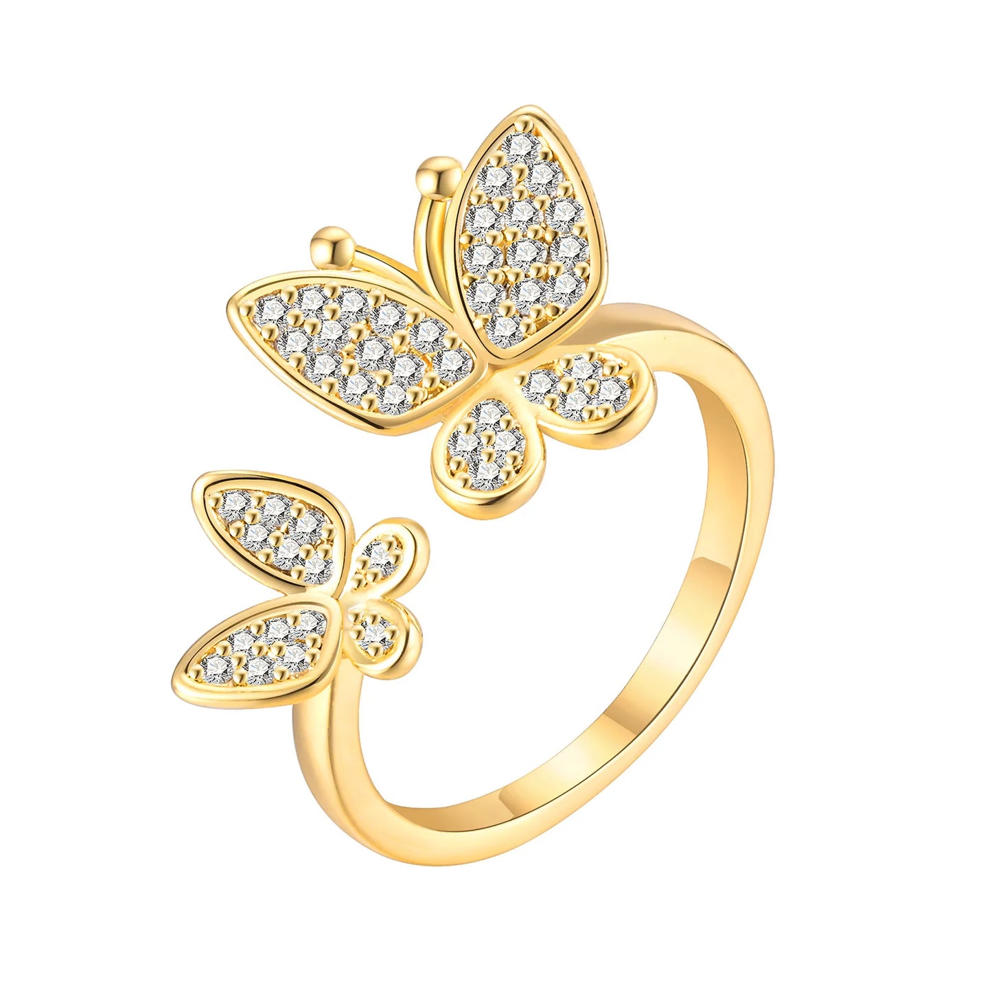 Statement Sphere Grip Ring