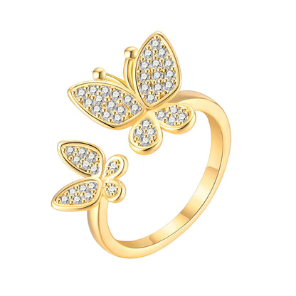 Statement Sphere Grip Ring