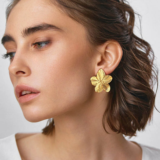 Floral Stud Earrings